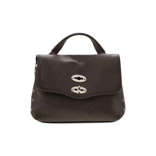 Zanellato Postina Телячья кожа Сумка Женская Коричневая