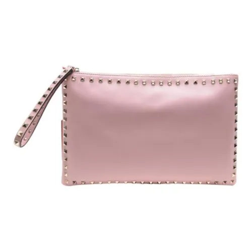 Valentino Телячья кожа Клатч Женский Розовый