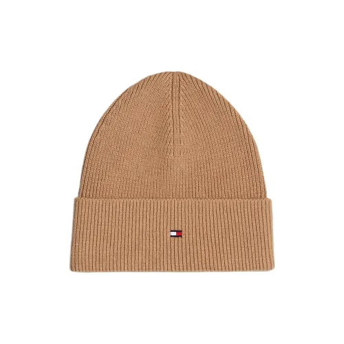 Tommy Hilfiger Кашемир Шапки-бини Женские Коричневый