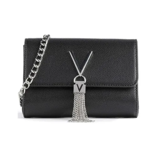 Valentino Сумка через плечо из синтетической кожи стандартная женская черная