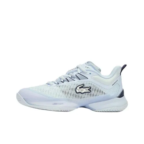 LACOSTE AG LT23 Устойчивые к истиранию Низкие Кроссовки для тенниса Женские Светло-синие