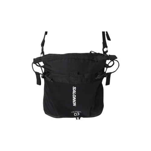 SALOMON Сумка через плечо Outdoor Сумка Nylon Черный Унисекс