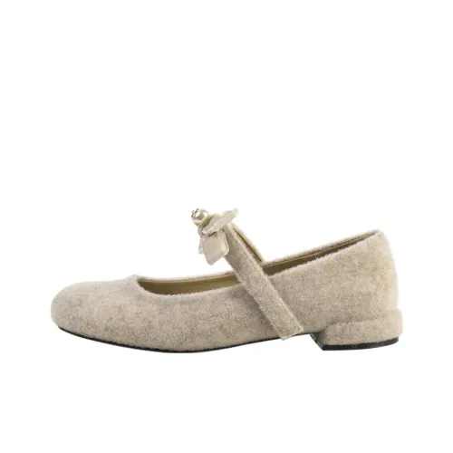 Wonderful Couple Париж Midday Break Грубый каблук Туфли Мэри Джейн 2,0 см Женские