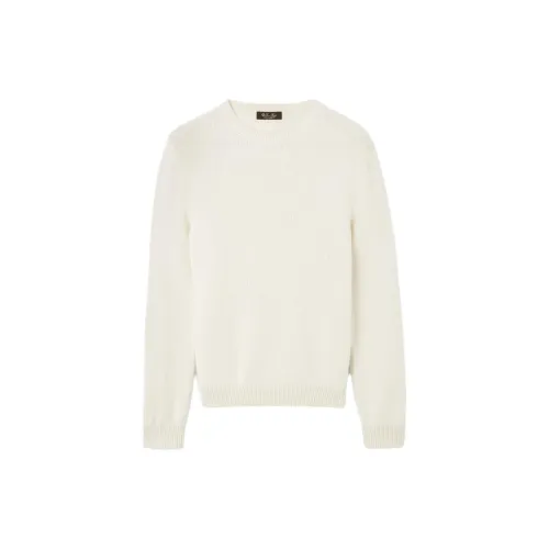 Loro Piana Ecru Мужские кашемировые свитера