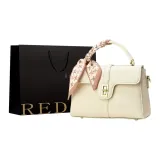 Зернистая кожа личи - экрю