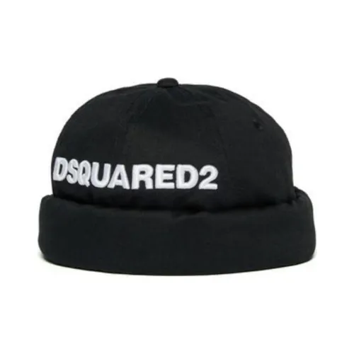 DSQUARED 2 Хлопок Шапки-бини Детский Черный