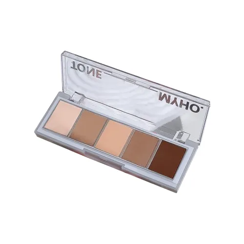 MYHO Тонкий Тень 5 цветов Палетка для теней Велюр Матовый Смужка PROOF Цвет лица