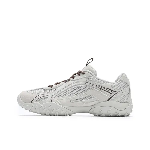FILA Pebble Беговые кроссовки Низкий топ Без рисунка Серый Женский