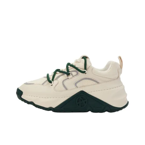 Acupuncture ACU Tripod Low Топ Повседневная обувь Женская Белый Зеленый