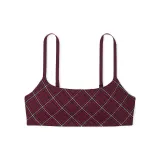 Дикий розовый в клетку