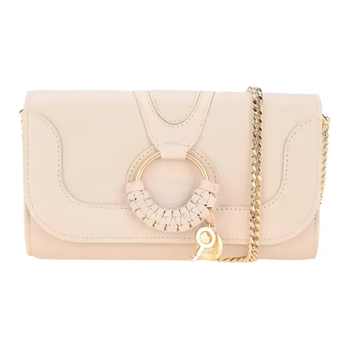 See By Chloe Сумка через плечо из кожи сумка на плечо женская бежевая