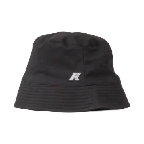 K WAY Нейлон Полиэстер Шляпы ведра Женские Черный
