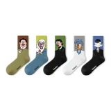 5-Pack (Комик Модные носки Подарочная коробка Набор)