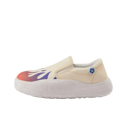 Acupuncture Nyu Slide Low Топ Повседневная обувь Унисекс Бежевый
