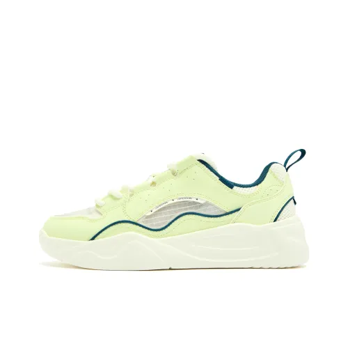 QIAODAN Скейтборд Кроссовки Низкие Зеленые Женские