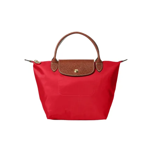 LONGCHAMP Le Pliage Нейлон Сумка-тоут Сумка для покупок Маленькая сумка Женская Красная