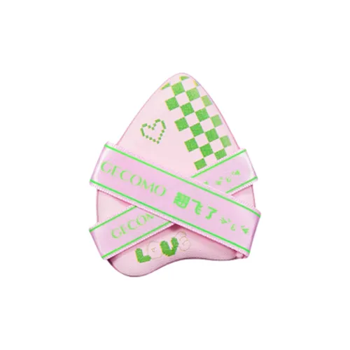 GECOMO Сердце Формированное Мягкое И Милое С Подклоном Кончика Розовый Нелипкий Легкий Для Нанесения Мягкая Текстура