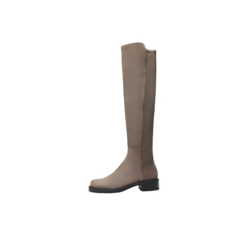 Stuart Weitzman SW 5050 Over The Knee Boots 4CM Женские Умбра