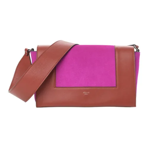 CELINE Frame Burnt Red And Purple Pink