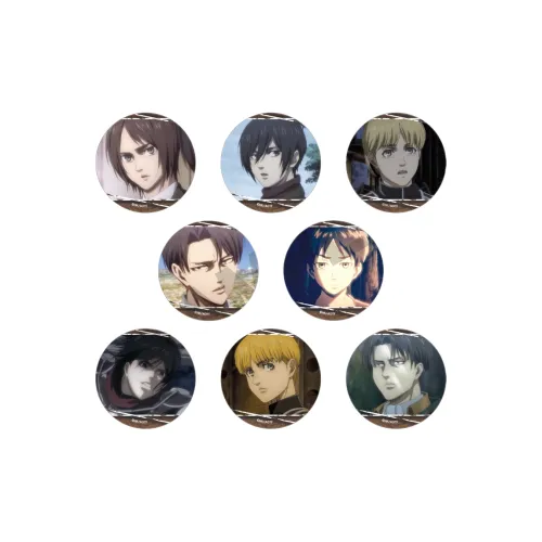 CRUX Attack on Titan Blind Box Badges