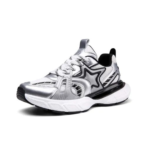 S. T.DUPONT Низкий топ толстая подошва кроссовки мужские серые