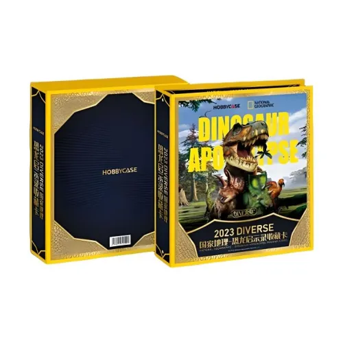 KAKAWOW 2023 DIVERSE NATIONAL GEOGRAPHIC Динозавр Apocalypse Карта Альбом Аксессуары для карточных игр 1 Объем
