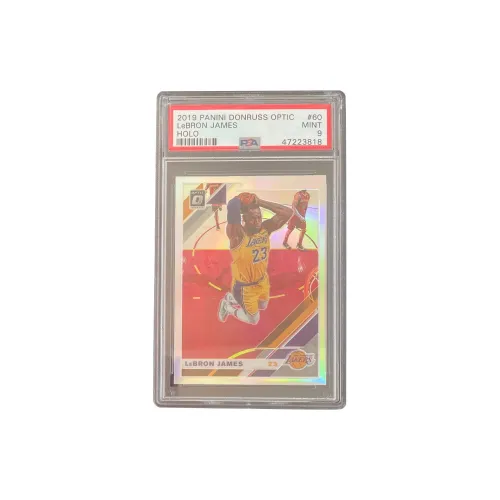 PANINI 2019 20 Дюрекс OP Леброн Джеймс Лейкерс Little EMPEROR LeBron Джеймс Серебряный Fold PSA 9 Grade Сертифицированные карточки 1 шт