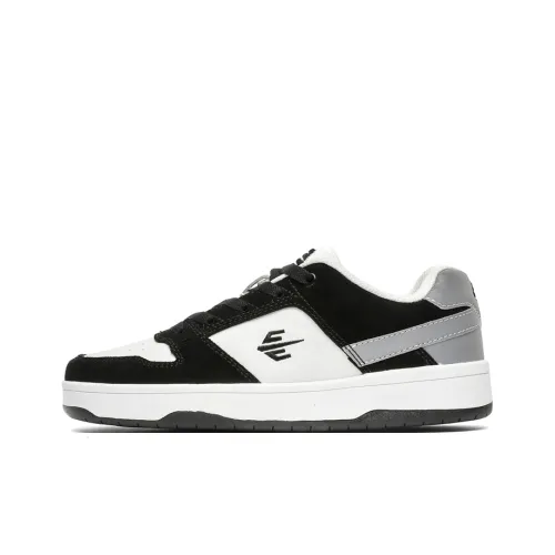 Sharp crowds Скейтборд Кроссовки Низкие Черные Белые Унисекс