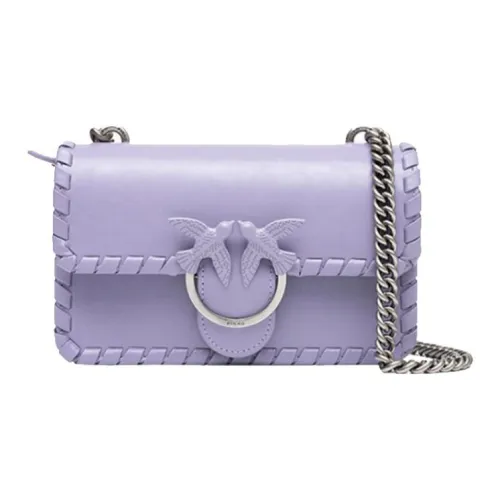 PINKO Кожа Сумка через плечо Мини Женская Фиолетовая