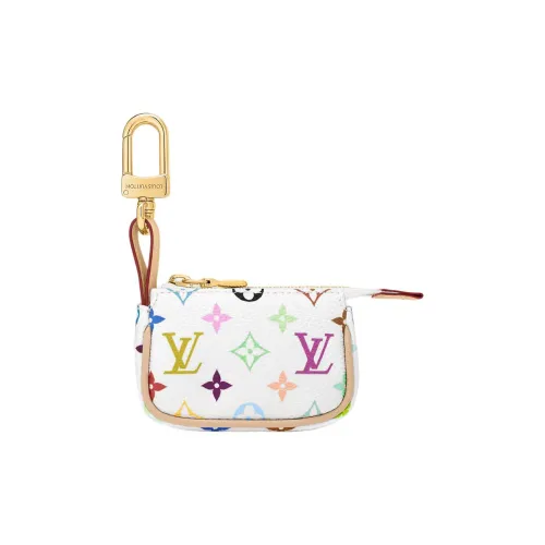 LOUIS VUITTON Покрытый холст Сумка Аксессуар Унисекс Белый