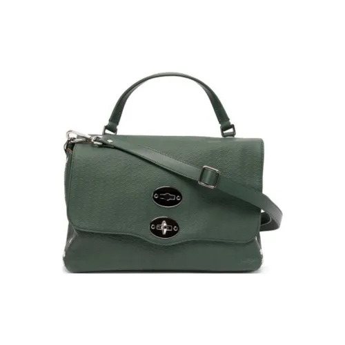 Zanellato Postina Телячья кожа Сумка через плечо Сумка Маленькая Женская Зеленая