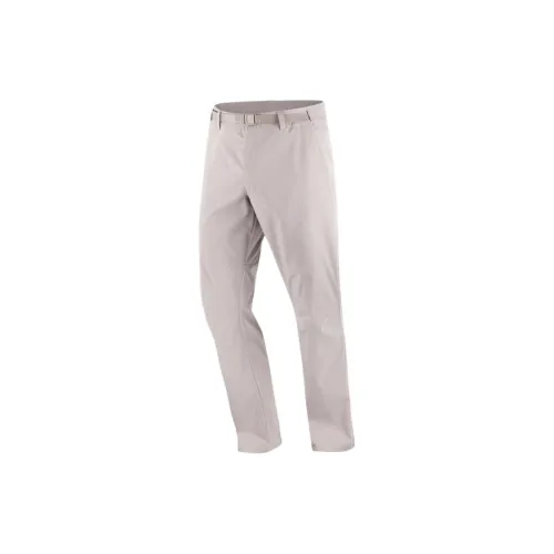 SALOMON OUTERPATH LAYERING PANTS M Вязаные тренировочные брюки Мужской Ethereal Коричневый
