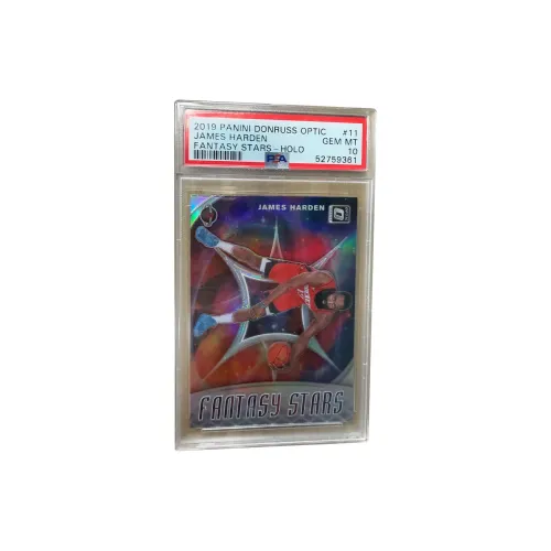 PANINI 2019-20 Durex Rocket James Harden James Harden Silver Fold Refringer PSA10 Certified Cards 1 Pack