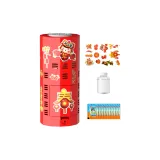 [Батарея Версия] 20 шнуров Фейерверк Пузыри Стиральная машина + 50 мл раствор Пузыри + 10 упаковок концентрированного раствора Пузыри