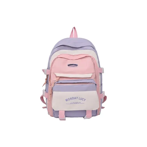 Tonlion Ткань Рюкзак Стандартный Унисекс Черный Фиолетовый Синий