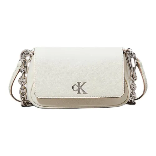 CALVIN KLEIN Сумка через плечо из искусственной кожи белая