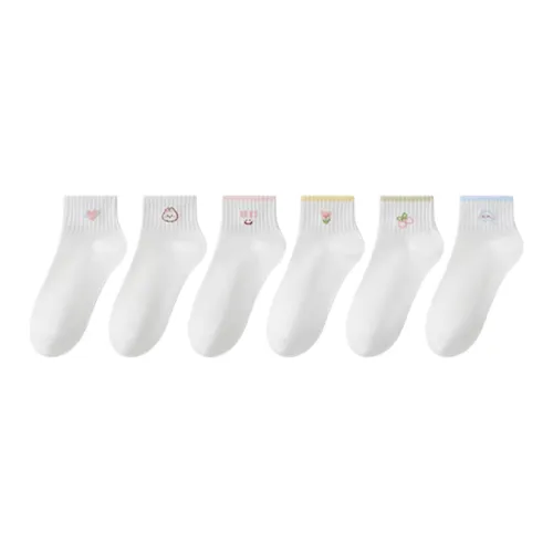 H YXIANG Низкие носки женские 6 пар