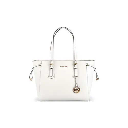 MICHAEL KORS Voyager Кожа Сумка сома Сумка сумка через плечо Сумка через плечо Средний Женская Белая