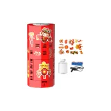 [Зарядка Версия] 20 шнуров Фейерверк Пузырьки Стиральная машина + 50 мл раствор Пузырьки