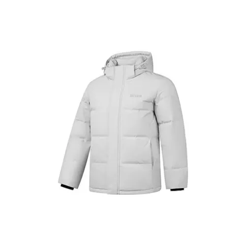 QIAODAN Sports Life Collection Пуховик Мужской Лунный Камень