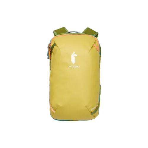 Cotopaxi Переработанный нейлон Рюкзак Мини Унисекс Лемонграсс с Кедровый