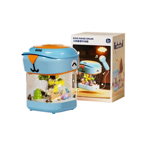 YISBRO Тап-драм Музыкальный Щенок Рука Драм Snowflakes Развивающие игрушки