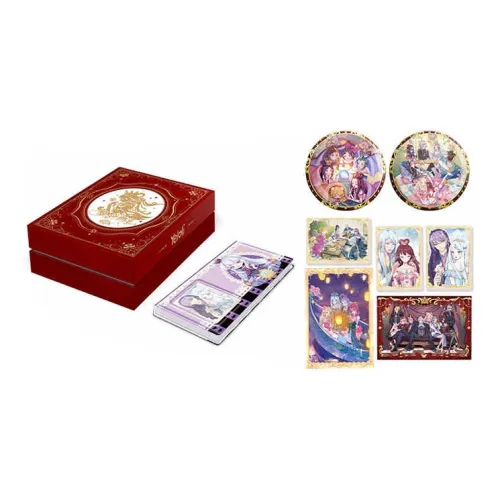 KAYOU Wang Mo Yeloli SHUI Qingli Yeloli Позолоченный Grand Ceremony Box Card Значок Значки