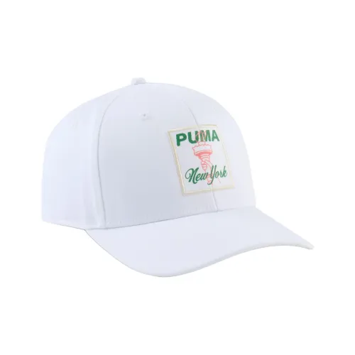 PUMA Полиэстер Район Эластан Кепки Унисекс Белый