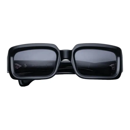 JACQUES MARIE MAGE Металлический ацетат Нерегулярная форма Солнцезащитные очки Унисекс Черный