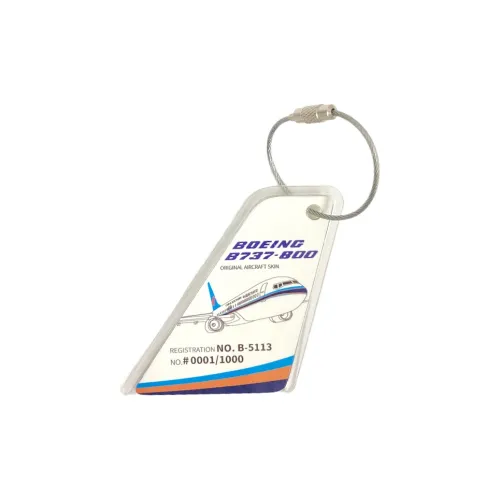 ZHONGGUONANFANGHANGKONG B737 800 Самолёт Кожа Ограниченная серия Брелоки Подвески на тему аниме