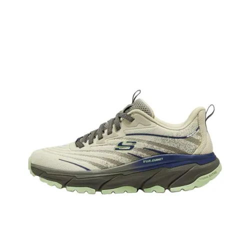 Skechers D'LUX JOURNEY Низкий Топ Уличная Обувь Мужская Бежевый Синий