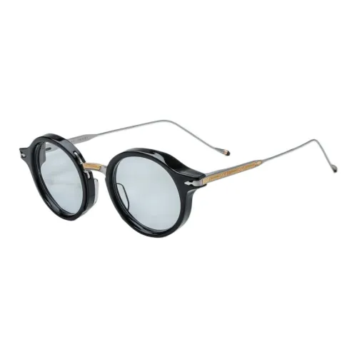 JACQUES MARIE MAGE Круглые Оправы для очков Мужские Черные