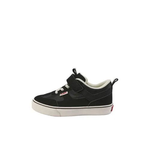 PONY Slip-resistant Abrasion-resistant Low Top Детские Скейтбординги Черный Детский