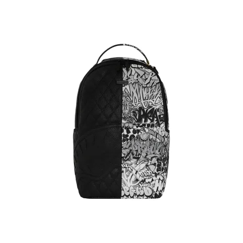SPRAYGROUND Рюкзак из искусственной кожи мужской черный